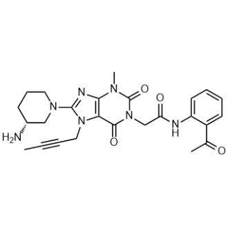Linagliptin Impurity 7 structure, CAS 2416949-69-2