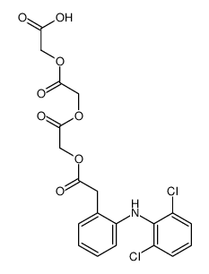 Diacetic Aceclofenac structure, CAS 1216495-92-9