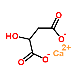 CALCIUM MALATE structure, CAS 17482-42-7