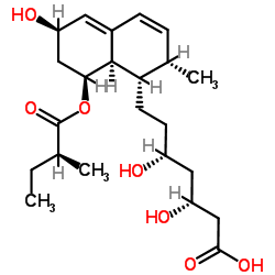 PRAVASTATIN IMPURITY A structure, CAS 250737-12-3