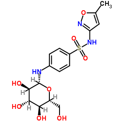 SulfaMethoxazole N4-glucoside structure, CAS 119691-75-7
