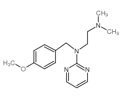 thonzylamine structure, CAS 91-85-0