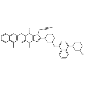Linagliptin Impurity 33 structure, CAS 2443735-53-1