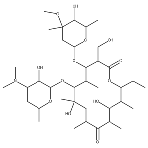 Erythromycin EP Impurity M structure, CAS 616234-56-1