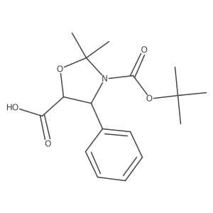 Docetaxel Impurity 4 (Oxazolidine 4S,5S isomer) structure, CAS 153744-63-9
