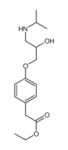 Metoprolol Acid Ethyl Ester structure, CAS 29112-40-1