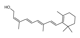 13-CIS-RETINOL structure, CAS 2052-63-3