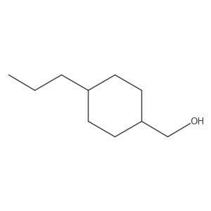 Cyclohexanemethanol, 4-propyl- structure, CAS 376642-44-3