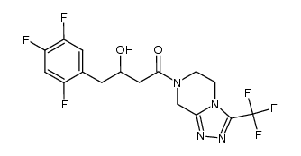 Sitagliptin Impurity 10 structure, CAS 1253056-01-7
