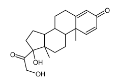 11-Deoxy Prednisolone structure, CAS 1807-14-3
