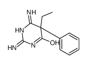 (5RS)-5-Ethyl-2,6-diimino-5-phenyl-1,2,5,6-tetrahydropyrimidin-4(3H)-one structure, CAS 69125-70-8