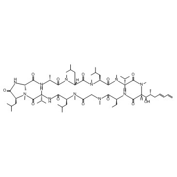Voclosporin structure, CAS 515814-01-4