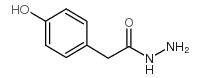 (4-HYDROXY-PHENYL)-ACETIC ACID HYDRAZIDE structure, CAS 20277-02-5