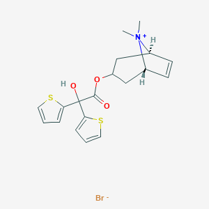 Tiotropium EP Impurity C structure, CAS 136310-95-7