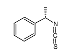 L-ALPHA-METHYLBENZYL ISOTHIOCYANATE structure, CAS 24277-43-8