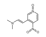 (E)-3-(2-(dimethylamino)vinyl)-4-nitropyridine 1-oxide, 95% mix TBC as stabilizer structure, CAS 123367-22-6