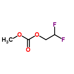 2,2-Difluoroethylmethylcarbonate structure, CAS 916678-13-2