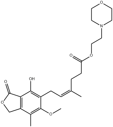 Mycophenolate Mofetil EP Impurity C (Z-isomer) structure, CAS 2286278-51-9