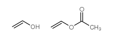 Poly(vinyl alcohol) structure, CAS 25213-24-5