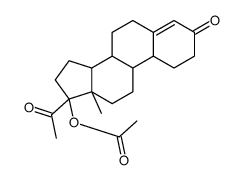 17-Hydroxy-19-nor-17α-pregn-4-ene-3,20-dione Acetate structure, CAS 66964-58-7