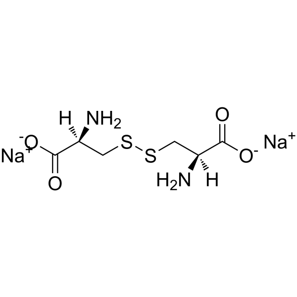 L-CYSTINE, DISODIUM SALT structure, CAS 64704-23-0