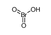 Bromic acid structure, CAS 7789-31-3