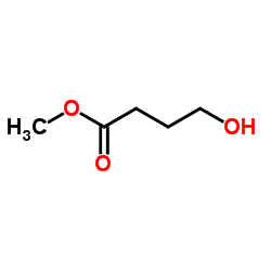 4-Hydroxybutanoic acid methyl ester structure, CAS 925-57-5
