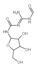N-(ForMyl aMidino)-N-β-D-ribofuranosylurea structure, CAS 65126-88-7