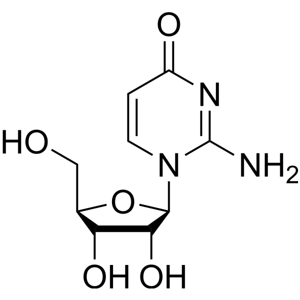 isocytidine structure, CAS 489-59-8