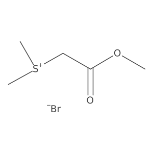 (Carbomethoxymethyl)dimethylsulfonium bromide structure, CAS 19643-31-3