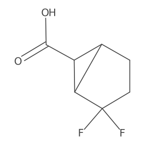 (1S,5S,6S)-2,2-Difluorobicyclo[3.1.0]hexane-6-carboxylic acid structure, CAS 2165698-45-1
