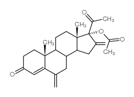 17ALPHA-ACETOXY-6,16-DI-METHYLENE-PREGN-4-EN-3,20-DIONE structure, CAS 80097-73-0