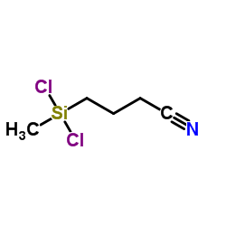 3-CYANOPROPYLMETHYLDICHLOROSILANE structure, CAS 1190-16-5