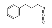 3-PHENYLPROPYL ISOCYANATE structure, CAS 68664-23-3
