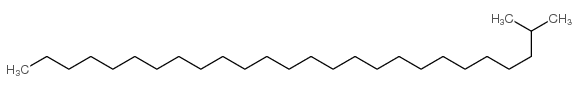 2-methylhexacosane structure, CAS 1561-02-0