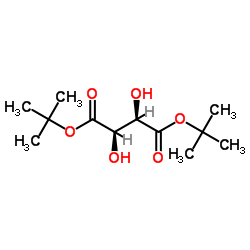 (+)-Di-tert-butyl L-tartrate structure, CAS 117384-45-9