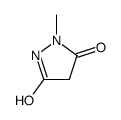 1-Methyl-3,5-pyrazolidinedione structure, CAS 99170-99-7