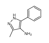3-Methyl-5-phenyl-1H-pyrazol-4-aMine structure, CAS 112884-51-2