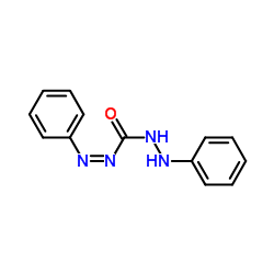 DIPHENYLCARBAZONE structure, CAS 538-62-5