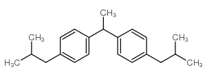 1,1-BIS-(4-ISOBUTYLPHENYL)ETHANE structure, CAS 102120-87-6