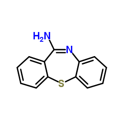 dibenzo[b,f][1,4]thiazepin-11-amine structure, CAS 5786-26-5