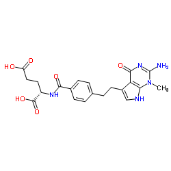 Pemetrexed Impurity A(CRUDE) structure, CAS 869791-42-4