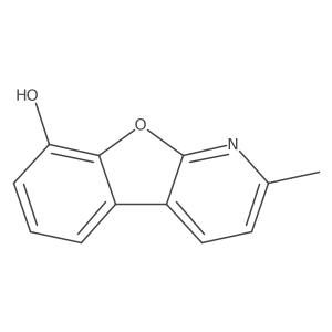 2-Methylbenzofuro[2,3-b]pyridin-8-ol structure, CAS 1609373-97-8