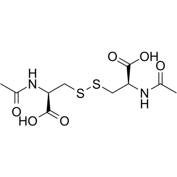 N,N_-Diacetyl Cystine structure, CAS 5545-17-5