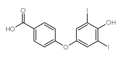 Levothyroxine EP Impurity H structure, CAS 2055-97-2