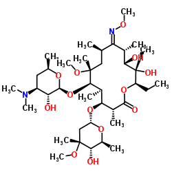 Clarithromycin Impurity O structure, CAS 127252-80-6