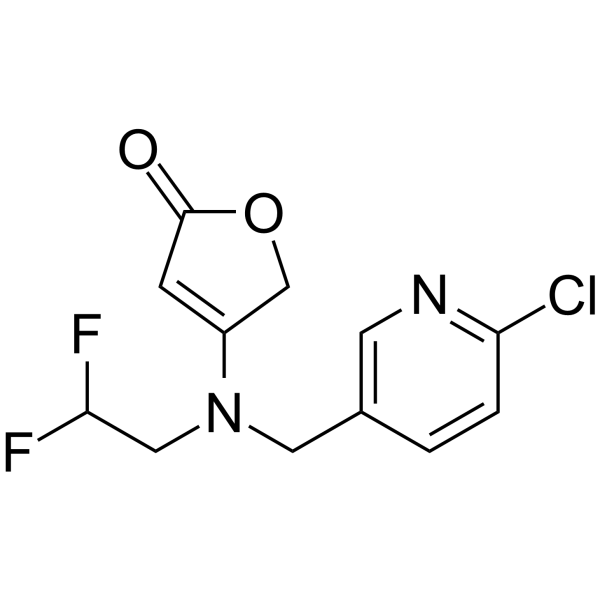 Flupyradifurone structure, CAS 951659-40-8