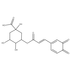 Dihydrochlorogenic acid structure, CAS 24321-18-4