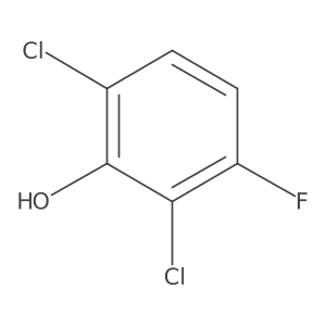 2,6-Dichloro-3-fluorophenol structure, CAS 1803854-58-1