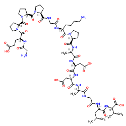 BPC 157 structure, CAS 137525-51-0